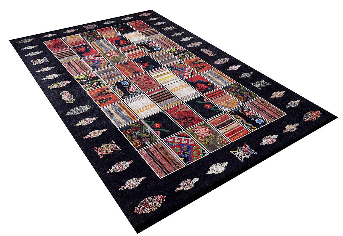 Artistic Assemblage - Washable Rug - JR820