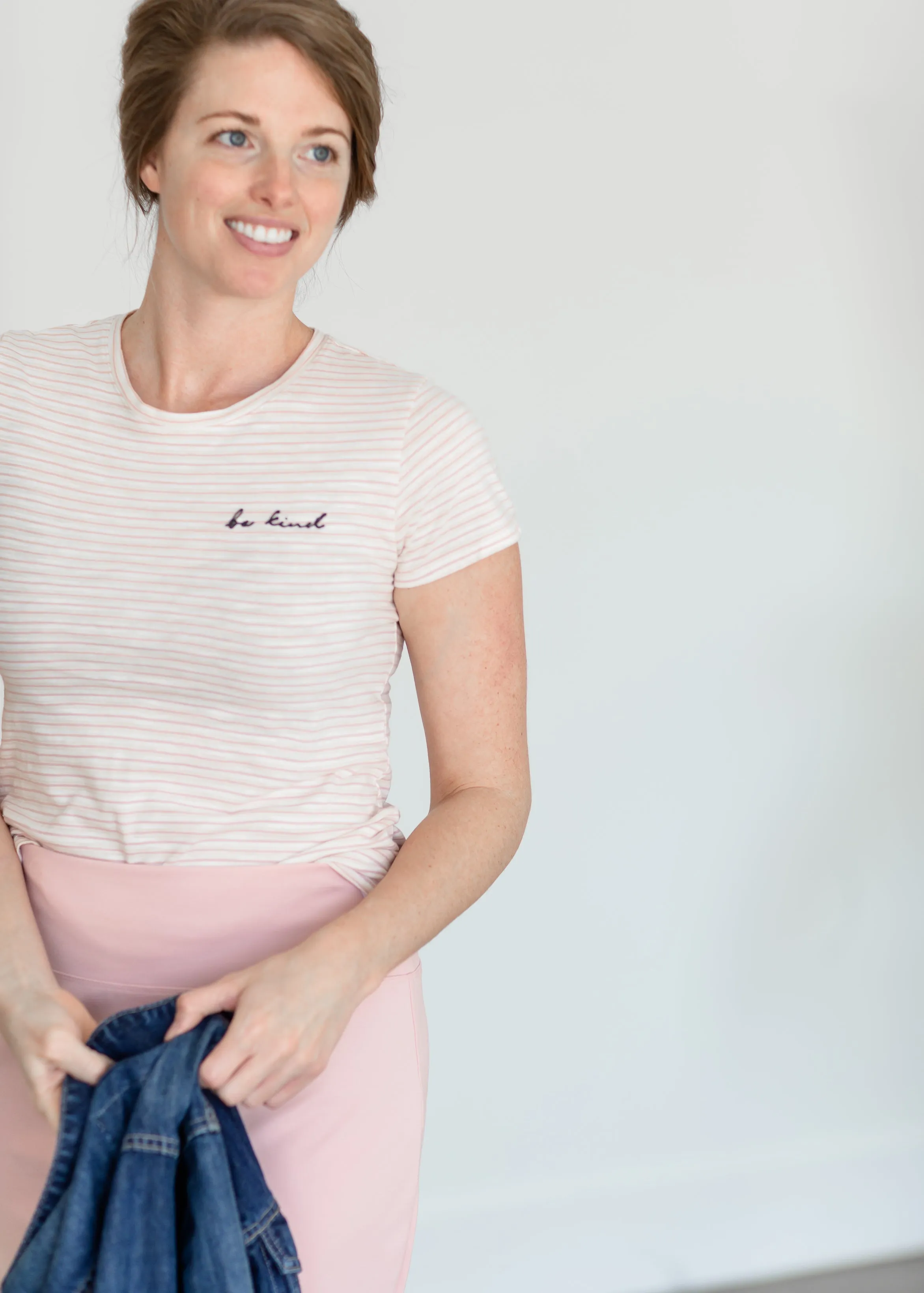Be Kind Striped T-Shirt - FINAL SALE