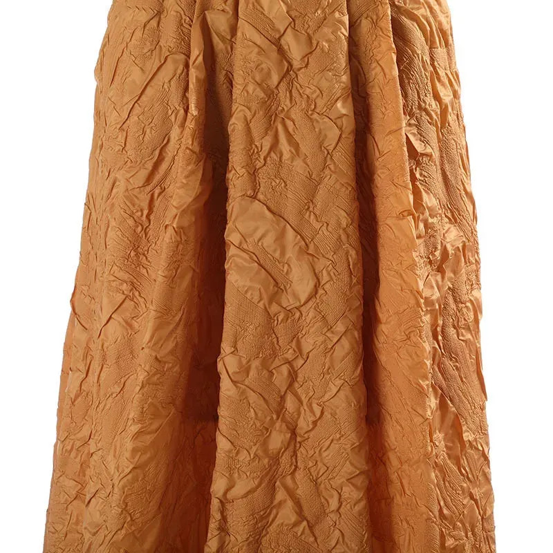 Casual Patchwork Midi Skirt For Women High Waist Sashes Plus Size Skirts Female Fashion Clothing Style