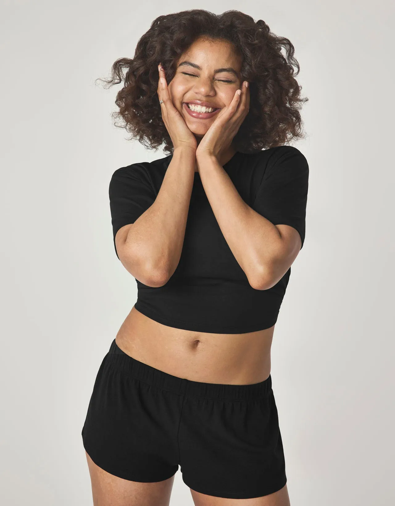 Garden Party Elastic-Back Tee