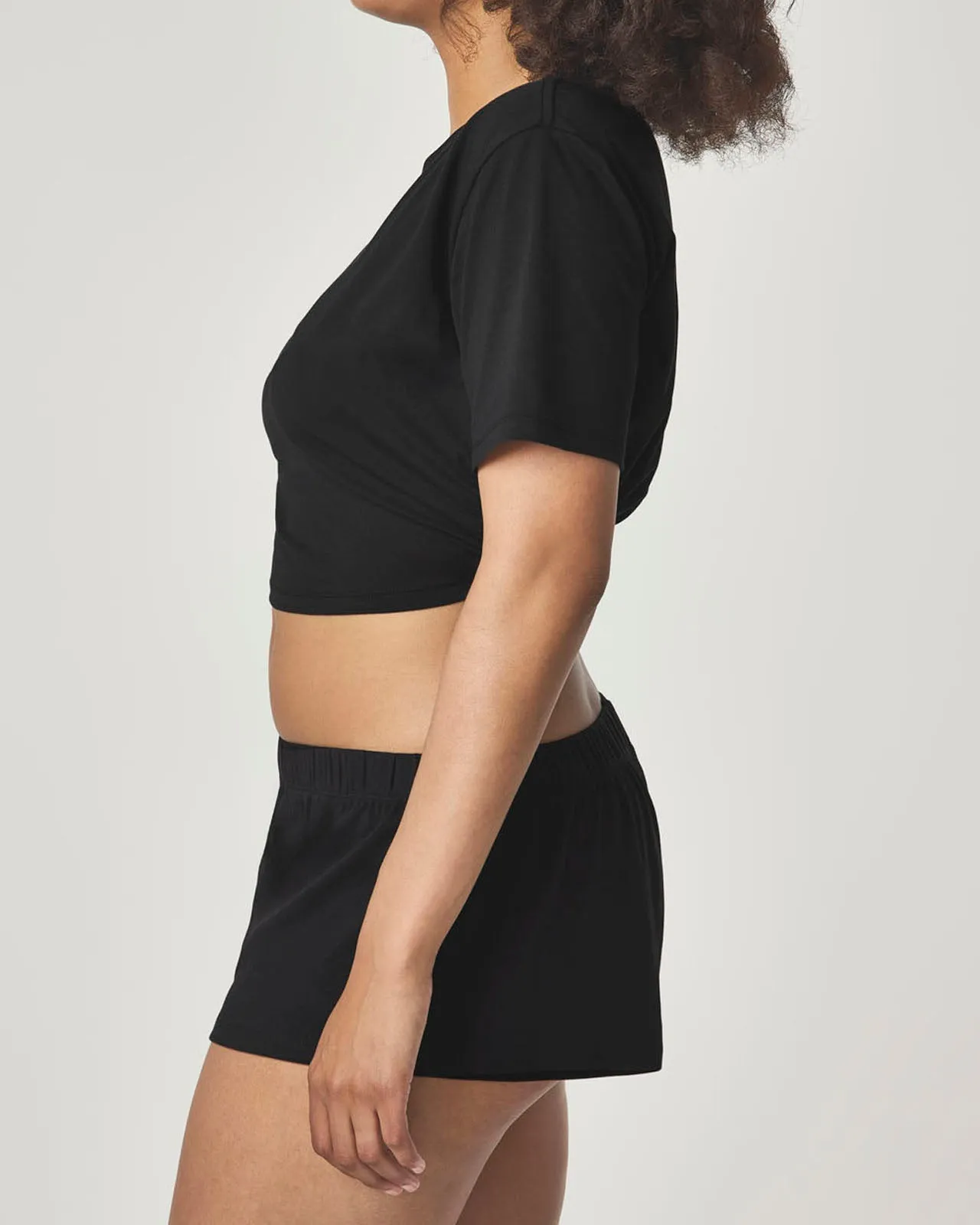 Garden Party Elastic-Back Tee