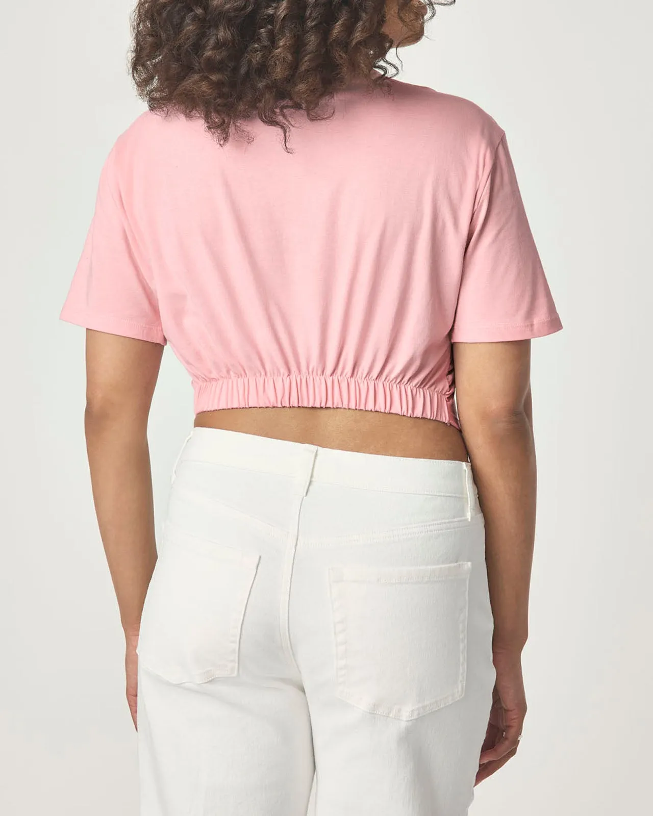 Garden Party Elastic-Back Tee