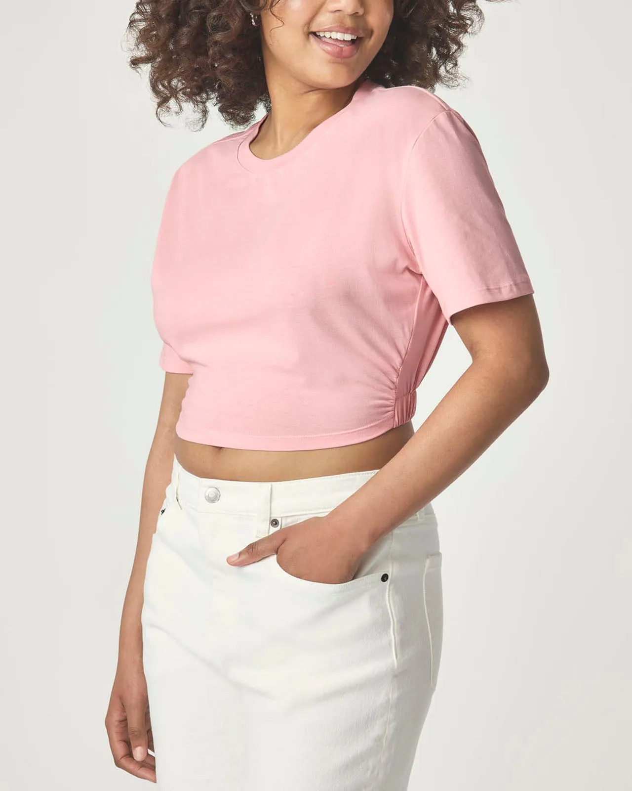 Garden Party Elastic-Back Tee