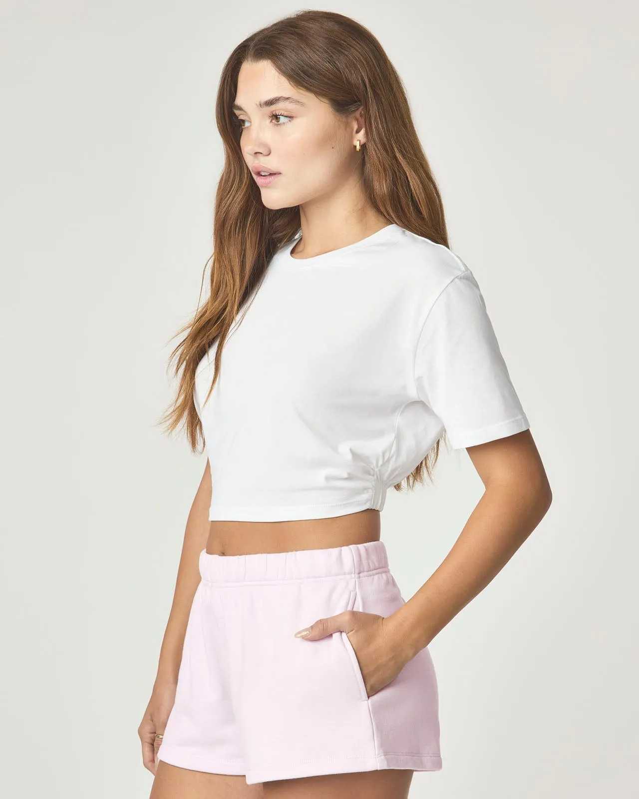 Garden Party Elastic-Back Tee