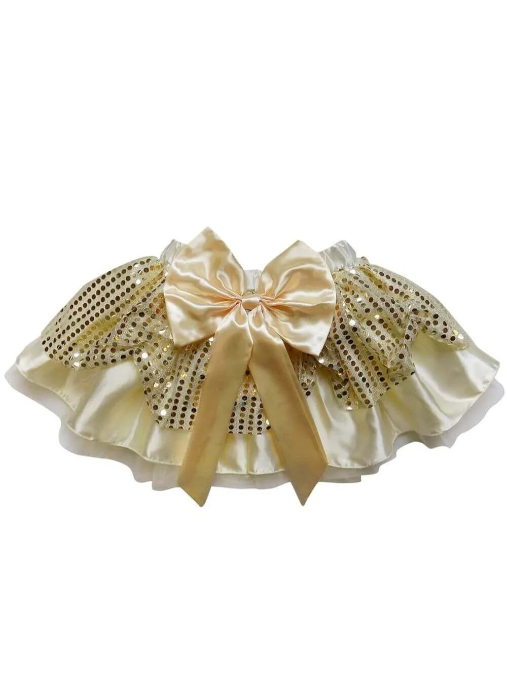 Gold Yellow Princess Costume Tutu Skirt in Kid, Adult, or Plus Size