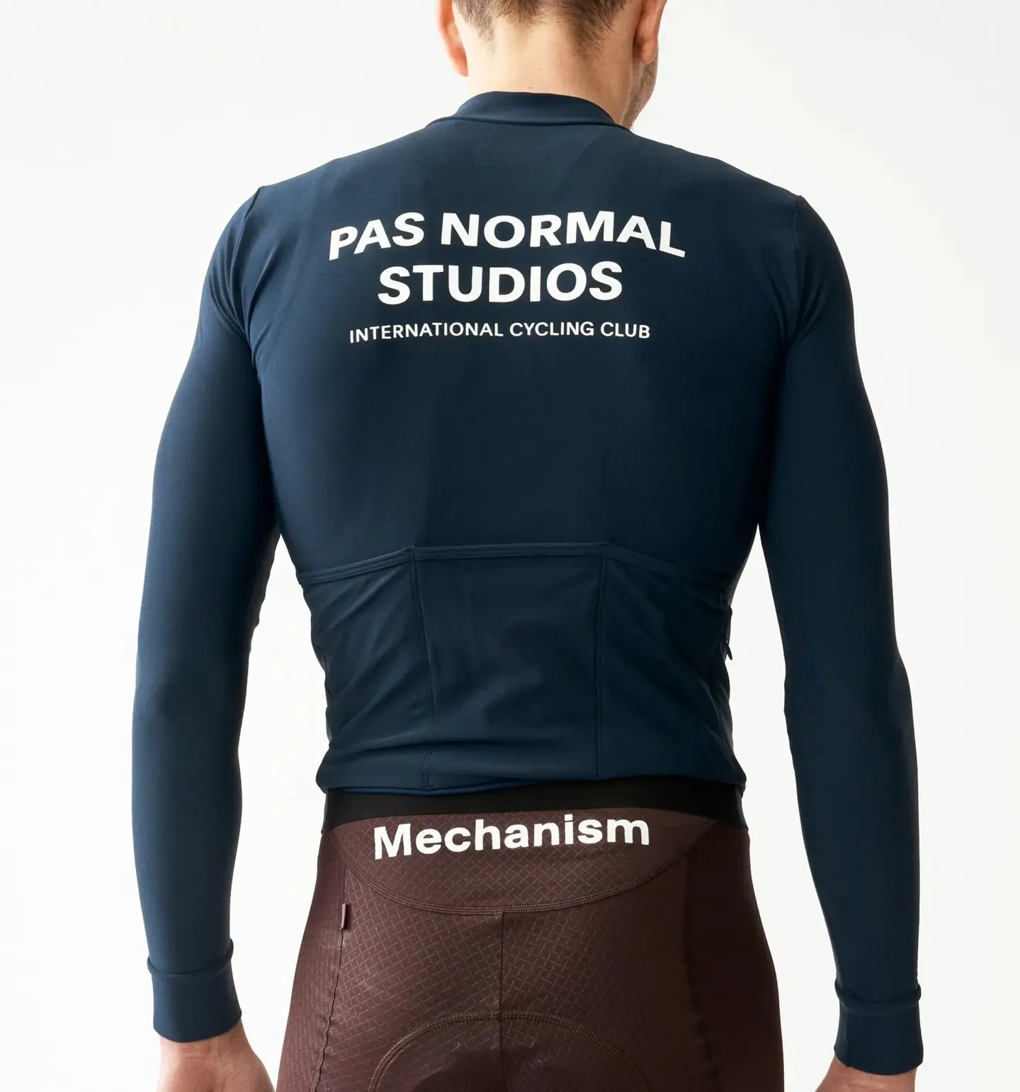 PAS NORMAL STUDIOS Mechanism Long Sleeve Jersey - Navy