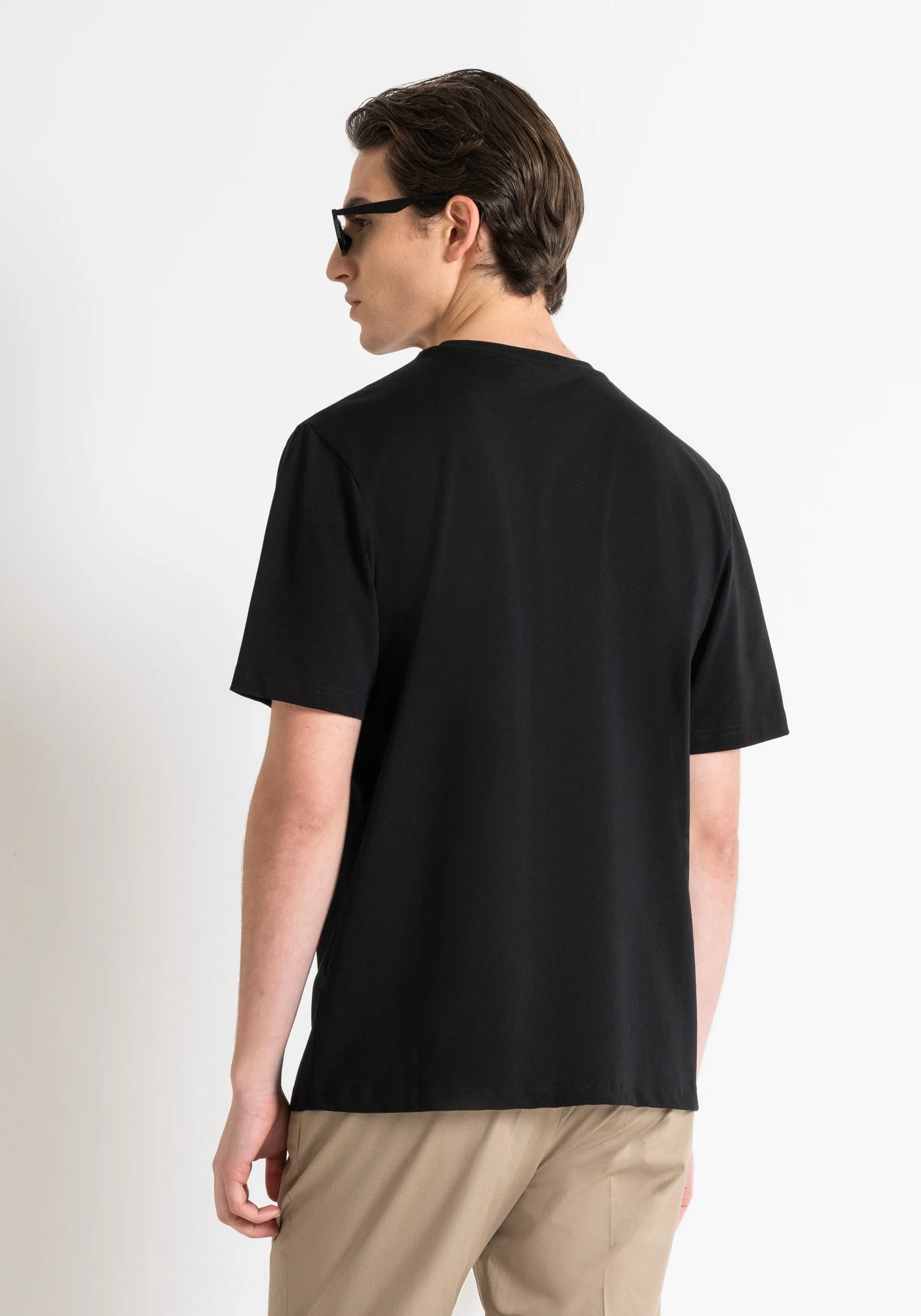 T-shirt Relaxed Fit - Preto