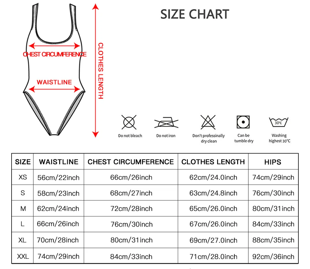 Vampire Art Grunge Patchwork High Leg One-Piece Swimsuit - Chains